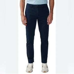 Chubbies Mens Pants Size Medium Navy Blue Stretch Cotton Chino